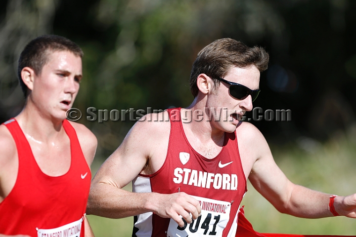2014StanfordCollMen-114.JPG - College race at the 2014 Stanford Cross Country Invitational, September 27, Stanford Golf Course, Stanford, California.